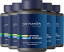 ProHealth Curcumin Turmeric Supplemento: 285 volte più biodisponibile - Sviluppato da neuroscienziati. Estratto di curcumina di Longvida concentrato di 1000 mg per il servizio (60 X 500mg capsule per bottiglia) (6 Pack)