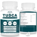 2200MG TUDCA Supplementi - Bile Salts Supplement Complex for Liver Detox & Cleanse, Gallbladder Cleanse, Digestive Health 60 Capsule