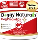 Probiotici per cani e gatti - Advanced Max-Strength Digestive Health, Aumento & Mantenere Proper Gut Flora- Tutte le Probiotici Naturali Polvere - (Made in USA) 4.2 Oz(7 Billion CFU Per Scoop)
