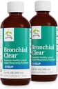 Terry Naturally Bronchial Clear Liquid - Supporto respiratorio per la salute del Bronchial & Lung - Supporto Bronchial per la salute respiratoria - Supporto polmonare sano per adulti e bambini - 3.4 fl oz (Pack of 2)