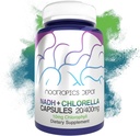 Nootropics Depot NADH + Chlorophyll 10mg Capsules | Nicotinamide Adenine Dinucleotide 20mg | Chlorella vulgaris (cellula Broken) 400mg |Energia, Alertness, Clarity Mental, & Healthy Aging, 90 Count