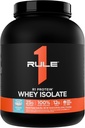 Regola 1 Isolato di siero di proteine R1 - Con 25g Proteine & 6g BCAA Esclusivamente da fonti isolate e idrolizzate per il recupero di allenamento (5 Pounds*, Torta di compleanno)