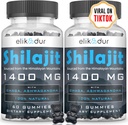 84,000 MG Organic Shilajit Gummies con 85+ Trace Minerals, Acido Fulvico, Shilajit per uomini e donne, Energy & Immune Support, High Potency Gold Grade, Sugar-Free, Vegan, 100% Natural 120 Gummies