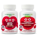 Bambini Vitamina B12 Chewables + Elderberry + Zinc + C Chewables Bundle