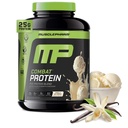 MusclePharm Combat Protein Powder, Vanilla Flavor, Fuels Muscles for Productive Workouts, 5 Protein Sources tra cui Whey Protein Isolate & Egg Albumin, Gluten Free, 4 lb, 52 Servings