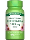 Estratto di Echinacea di Verità della Natura Capsule | 1300mg | 100 Count | Non OGM & Gluten Free