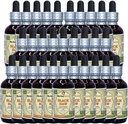 Black Haw (Viburnum Prunifolium) Tincture, Estratto liquido della corteccia secca (Nome: HerbalTerra, Proudly Made in USA) 30x2 fl.oz (30x60 ml)