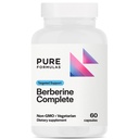PureFormulas Berberina Completa | Integratore di Berberina di assorbimento potenziato 500mg 60 capsule vegetariane