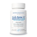 Biotics Research CoQZyme 30 Milligram di coenzima emulsionato Q10 CoQ10, fornisce Superossido dismutasi e catalasi, Due antiossidanti importanti 60 Tabs
