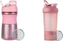 BlenderBottle SportMixer Shaker Bottiglia e sistema ProStak per scuotere proteiche e stoccaggio supplemento