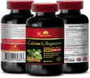 Zinco di Magnesio di Calcio con Vitamina d3 - Complesso di Magnesio di Calcio con Vitamina D e Borone - Supplemento di Riparazione Muscolare per Uomini, Vitamine di Supporto Immune per Adulti, Crescita muscolare - 1 Bottiglia 60 Caps