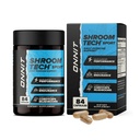 ONNIT Shroom Tech Sport Daily Exercise Support Capsule, Pre Workout Supplement con Cordyceps Mushrooms, Caffeina-Free Dietetico Supplemento per il supporto energetico giornaliero, 84 Conte