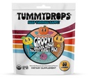 USDA Organic Groovy Ginger Vacanze Variety Tummydrops (Mix di Caramel Pumpkin, Mela Autunno, Inverno Yuzu & Sugar Plum Ginger Flavors). Borsa con 33 gocce assortite. Certificato Gluten Free.