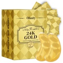 30 Coppie Maschera di occhio dell'oro 24K, Patch degli occhi per occhi di Puffy e cerchi scuri, Under Eye Mask Patches Skincare, per gli uomini delle donne