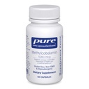 Pure Encapsulations Methylcobalamin 1.000 mcg - Vitamina B12 Supplemento al supporto Memoria & Nerve Salute - Vitamina Premium B12 Capsules - 60 Capsule