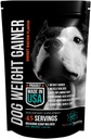 Approsso 45 Serve di Dog Weight Gainer - Supplementi di guadagno di peso per cani - Canine e Dog Muscle Builder - Made in the USA