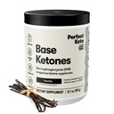 Polvere di chetoni esogeni di Keto Perfetto, BHB Salts Supplemento per Ketosis & Fasting, Plus Electrolytes per l'idratazione, Caffeina Free Energy, Keto Diet, Focus & Workout Support, Vanilla, 6.7 oz
