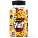70 Hair Gummies Biotin 6000mcg Collagen Silicon PABA & Multivitamins | Pelle per capelli e unghie Vitamine per le donne | B Complex Folic Acid 400mcg Vitamina A C D E & Zinc per la crescita dei capelli | Pectin-Based