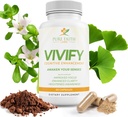 Vivify Brain Booster | Focus on Your Faith and Family | Boost Energy and Overall Health (1 Mese di fornitura, 60ct)