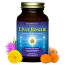 HealthForce SuperFoods Liver Rescue - Natural Liver Cleanse - with Milk Thistle & Dandelion Root - Gluten-Free & Vegan - 120 Capsule