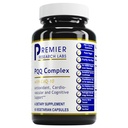 Premier Research Labs Premier PQQ Complex con CoQ10 - Coenzyme Q10, Co Q 10 Supplemento con Pirroloquinolina Quinone (PQQ) per Antiossidante, Brain & Heart Support - 60 capsule vegetariane
