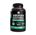 PURE INGREDIENTI ORIGINALI Eleuthero siberiano, Sempre puro, Nessun Additivo o Filler, Lab verificato (365 conteggio (Pacchetto di 1))