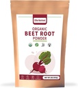 Polvere di radice di barbabietola organica, non OGM, senza glutine, Superfood vegano, Booster di ossido nitrico, aumento Stamina & migliorare le prestazioni di esercizio (16 oz.)
