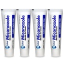 Globe (4 Pack) Miconazole Nitrate 2% Antifungal Cream, Cures La maggior parte degli atleti piede, Jock Itch, Ringworm e altro ancora.