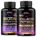 NUTRAHARMONY Biotin, Keratin & Collagen Capsule