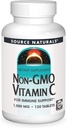 Tabella C di vitamina C non OGM NATURALS, 120 conte