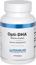 Douglas Laboratories Opti-DHA Enteric-Coated | Acidi grassi essenziali Omega-3 per la salute cardiovascolare | 60 capsule