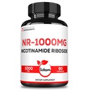 Satoomi NAD Nicotinamide Riboside - NR 1000mg Supplemento - 60 Conta per 30 giorni