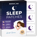 Dormire per adulti Extra Forza | Facile-apply Sleep Patch con Melatonin & Valerian | Relax & Wake Up rinfrescato | Long-Lasting Night Comfort per uomini e donne | 42 Patches