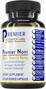 Premier Research Labs Premier Noni - Organic Noni Capsule, Noni Fruit Powder Pills, Noni Extract Supplement per Gut Health, Energy & Immune Health Support - 60 Capsule Vegetariani