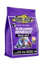 Screamin Energy Max Hit Tropical Punch Flavor - Massima resistenza Sugar Free Energy Shot con Ginseng, Vitamine B e Caffeina - 24 Conte
