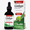 FITO MEDIC'S Lab - Ginkgo biloba, per memoria e concentrazione, Pure -Ginkgo biloba Extract -Ultra ad alto assorbimento, Alcol Free.
