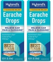 Gocce di Earache di Hyland, sollievo naturale dell'orecchio di Swimmer, freddo e fluido, sintomi di allergia, età 4 e superiore: (2 Pack)