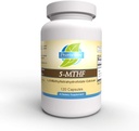 Priorità Una Vitamina 5-MTHF 1mg Folate Supplemento Biodisponibile Formula attiva Vitamina B9 120 Capsule Vegetariani [6]-5-metiltetraidrofolato Metilazione
