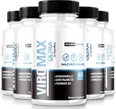 NutraRize (Pack of 5 ViroMax Ultra Pills, Formula di massima resistenza per aumentare l'energia e le prestazioni, Capsule All-Natural per la resistenza muscolare, Recensioni di supplemento (300 capsule)