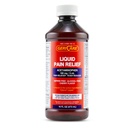Acetaminofene liquido GeriCare per adulti e bambini, Acetaminofene aromatizzato di ciliegia di 16oz per mal di testa, mal di muscolo, Toothache, Riduttore di dolore mestruale e grasso liquido, 160mg per 5ml
