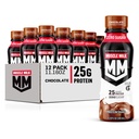 Crema di proteine della genuina del latte del muscolo, Cioccolato, 25g Protein, 11.16 Fl Oz (Pack of 12), Vary di imballaggio di maggio