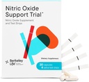 Berkeley Life Professional - Nitric Oxide Booster & Test Strips - 20 giorni capsule e 4 strisce di prova - Trial Pack