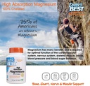 Alto assorbimento Magnesio Glycinate Lysinate FamilyValue 2Pack (240 compresse) XOX#Doctor's