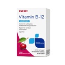 GNC Vitamina B-12 1000 mcg Lozenges, Ciliegia, 60 Lozenges, 60 Serve