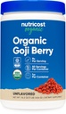 Nutricost Organic Goji Berry Powder (1lb) - Certificato USDA Organico, Senza glutine, Non OGM, Vegetariano