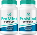 Rize labs ProMind Complex Supplement, Organic Memory Supporting Formula, ProMind Complex per rafforzare il cervello, ProMind Complex Utilizzato per aumentare la memoria, Pro Mind Recensioni (120 capsule) (Pack of 2)