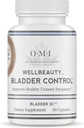 OMI WellBeauty Bladder Control, clinicamente dimostrato per sostenere la frequenza urinaria, ridurre le visite del bagno, 60 capsule vegetali