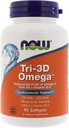 Ora Foods Now Foods, (3 Pack) Tri-3D Omega, 330 EPA/220 DHA, 90 Softgels