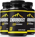 (3 Pack) Endoboost per gli uomini - (Official) Endoboost Performance, Endo Boost Supplements, Endoboost Boost Capsule, Endobost Recensioni for Health Pills Pro Advanced Formula (180 Capsules)