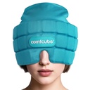 Migraine & Headache Relief Ice Cap, 2 ore di lunga durata Terapia Fredda Indossabile e lavabile Forma Fitting Ice Hat for Sinus & Stress Relief, Puffy Eyes, Severe Migraines, Chemo